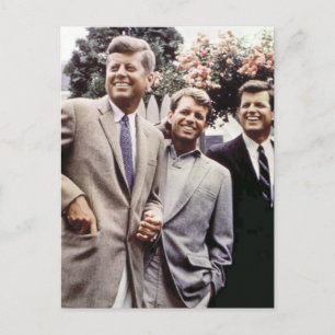 Postal Kennedy Brothers, Presidente John, Robert y Ted