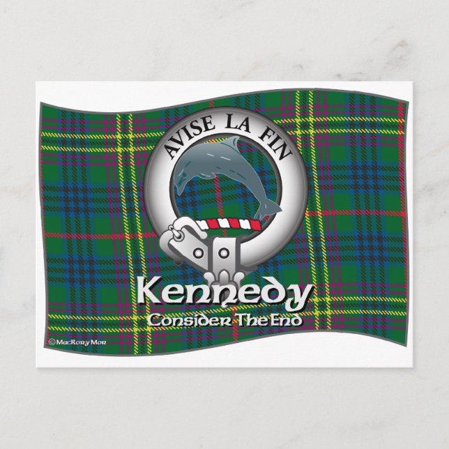 Postal Kennedy Clan (Anverso)
