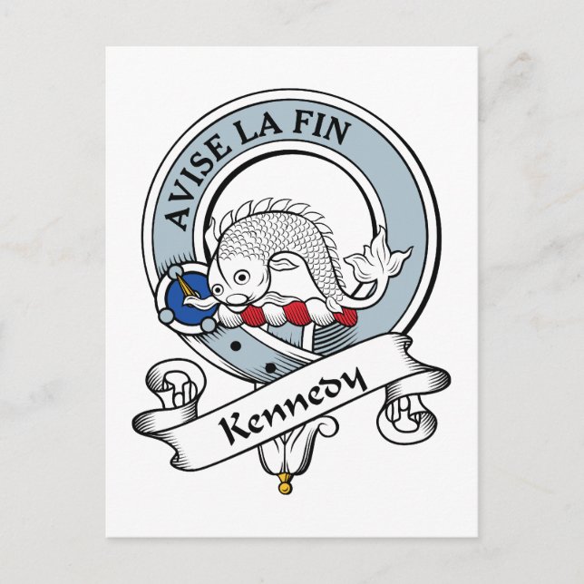 Postal Kennedy Clan Badge (Anverso)