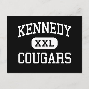 Postal Kennedy - Cougars - High - Cedar Rapids Iowa