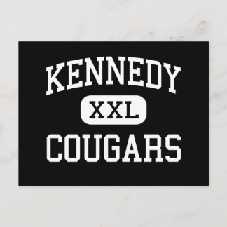 Postal Kennedy - Cougars - High - Cedar Rapids Iowa