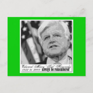 Postal "Kennedy" Edward Conmemorativo