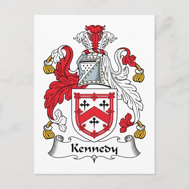 Postal Kennedy Family Crest (Anverso)