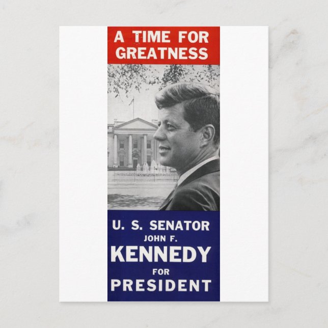 Postal Kennedy - Momento De La Grandeza (Anverso)