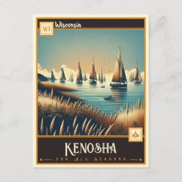 Postal Kenosha, Wisconsin | Vintage