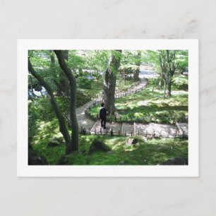 Postal Kenroku-en: Kanazawa, Japón