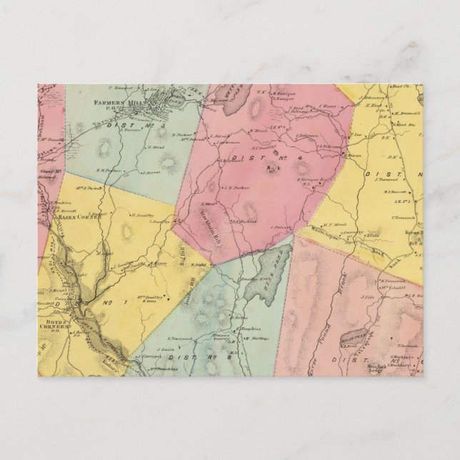 Postal Kent, Municipio (Anverso)