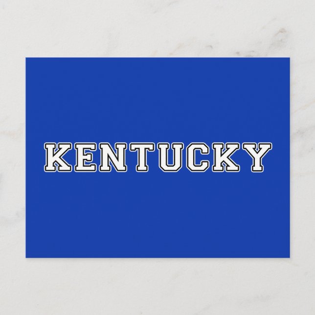 Postal Kentucky (Anverso)