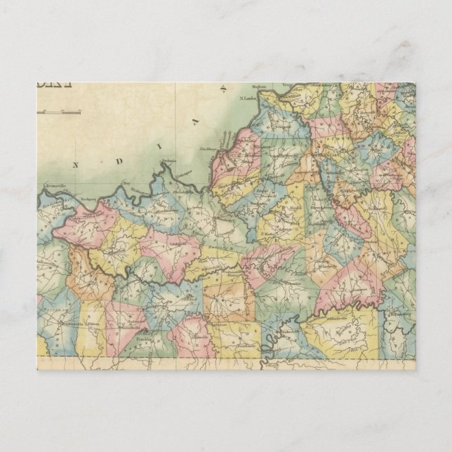 Postal Kentucky 10 (Anverso)
