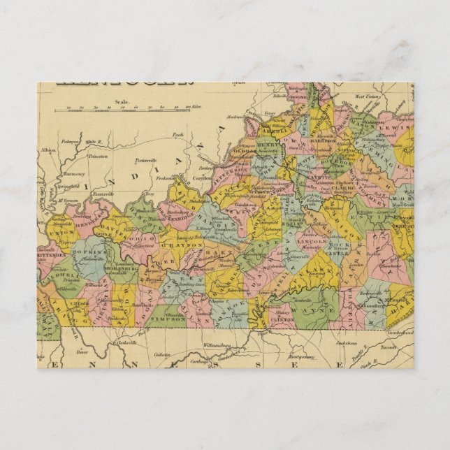 Postal Kentucky 9 (Anverso)