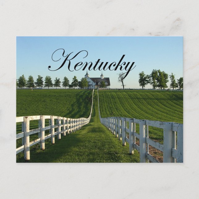 Postal Kentucky Bluegrass Country (Anverso)