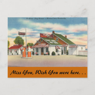 Postal Kentucky, casa de perro de Ye Olde, cueva de cabal