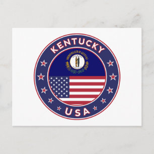 Postal Kentucky, caso de teléfono de Kentucky, pegatina d