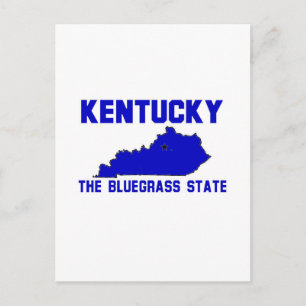 Postal Kentucky, el estado de Bluegrass