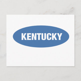 Postal Kentucky - El estado de la hierba azul
