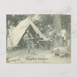 Postal Kentucky Hunting Camp 1908