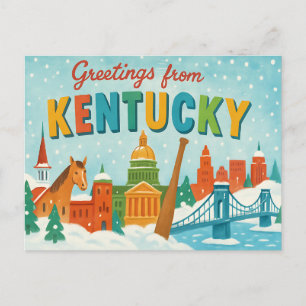 Postal KENTUCKY Postcard