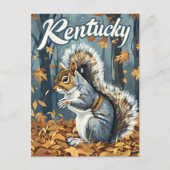 Postal Kentucky Squirrel (Anverso)