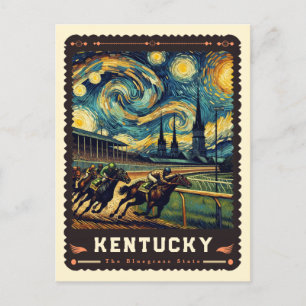 Postal Kentucky   Vincent Van Gogh Inspired