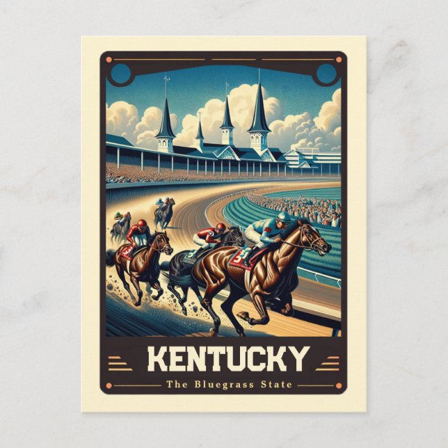 Postal Kentucky | Vintage patriótico (Anverso)
