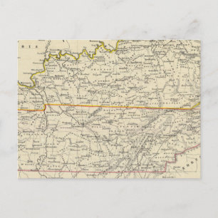 Postal Kentucky y Tennessee