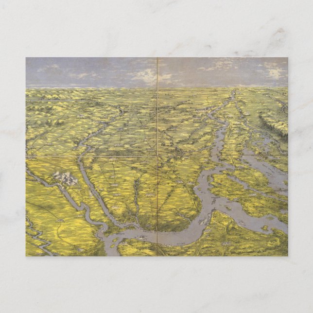 Postal Kentucky y Tennessee 5 (Anverso)