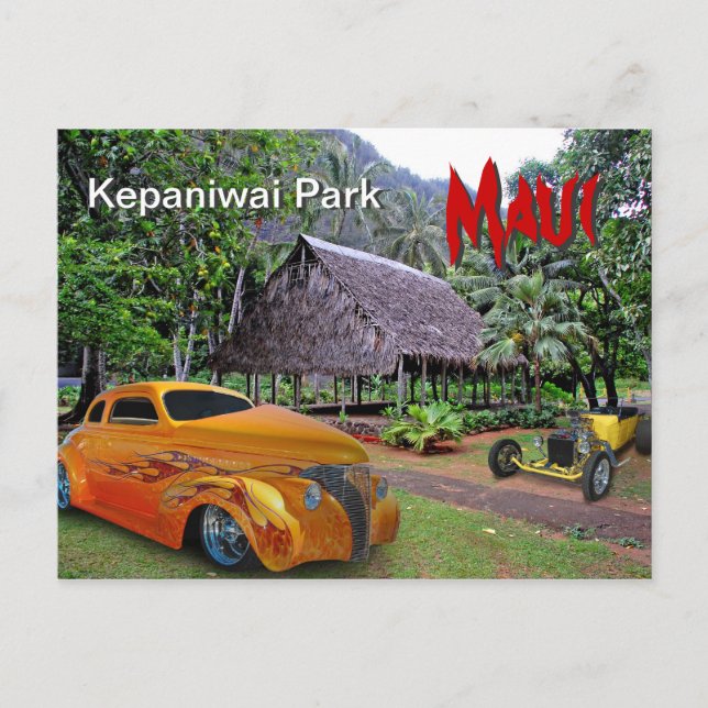 Postal Kepaniwai Park Maui (Anverso)