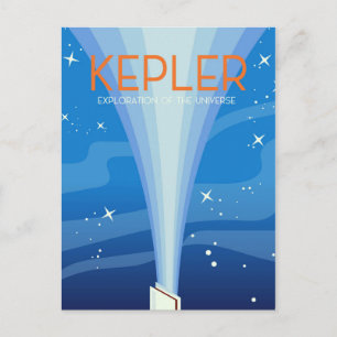 Postal Kepler - Exploración del Universo