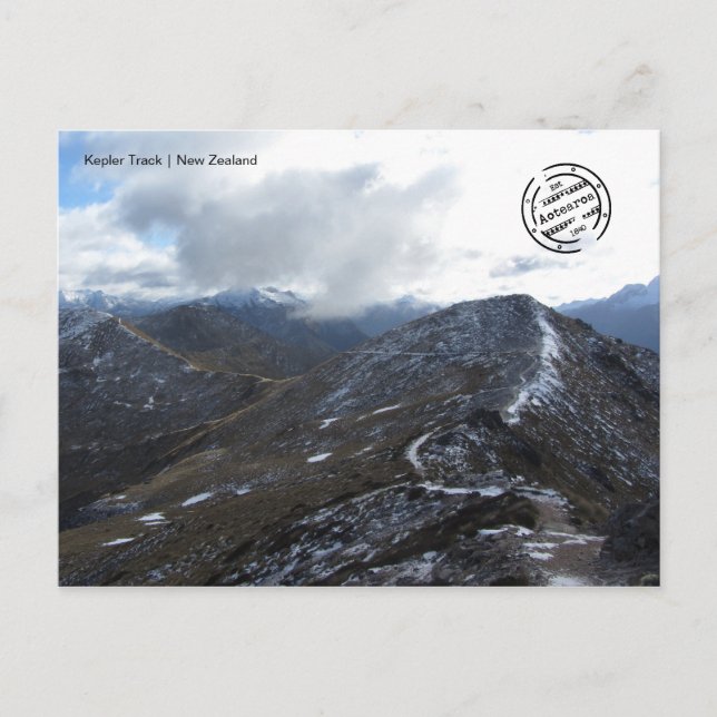 Postal Kepler Track 2 (Neuseeland) Postkarte (Anverso)