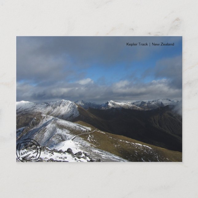 Postal Kepler Track (Neuseeland) Postkarte (Anverso)