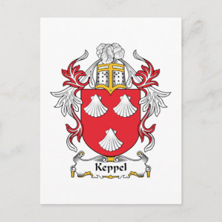 Postal Keppel Family Crest