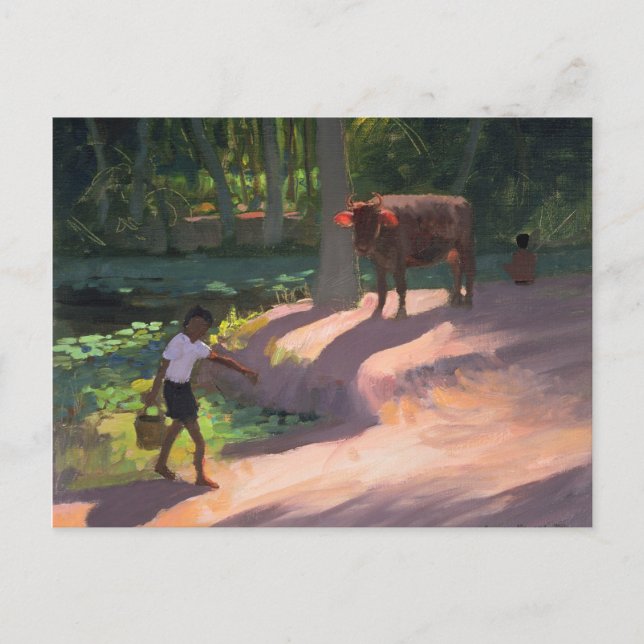 Postal Kerala Backwater India 1996 (Anverso)
