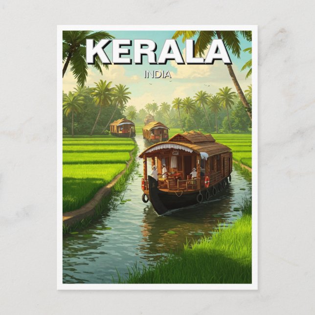 Postal Kerala India (Anverso)