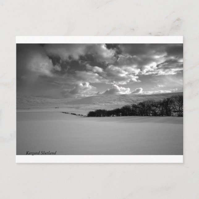 Postal Kergord Shetland (Anverso)