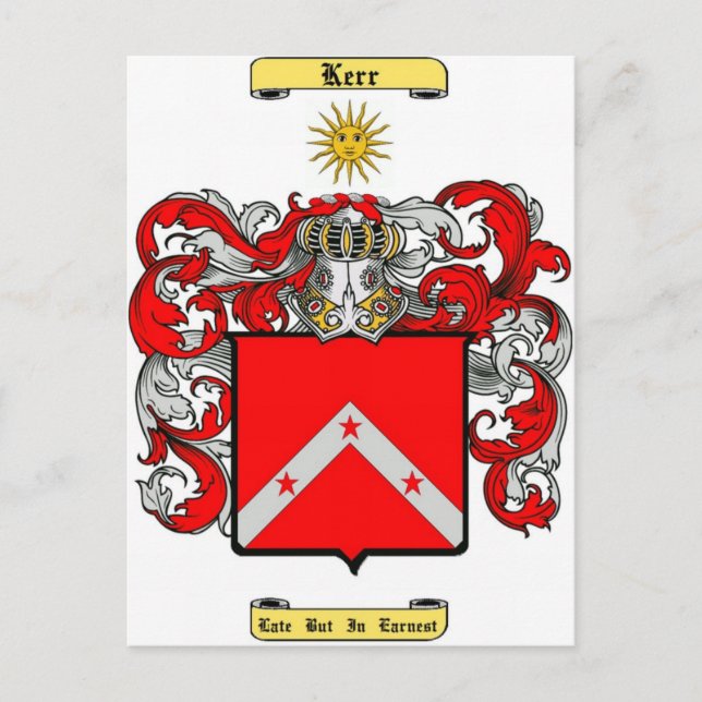 Postal Kerr (escocés) (Anverso)