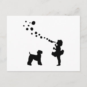 Postal Kerry Blue Terrier