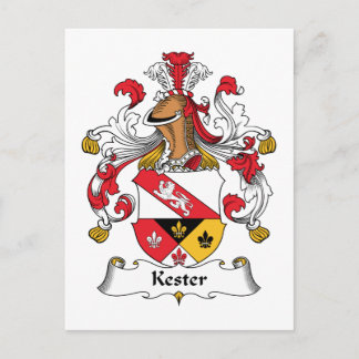 Postal Kester Family Crest