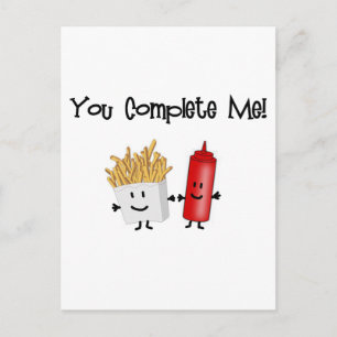 Postal ¡Ketchup y Fries!