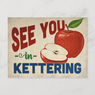 Postal Kettering Ohio Apple - Viajes de época