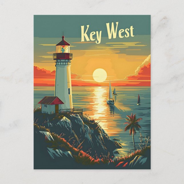 Postal Key West (Anverso)