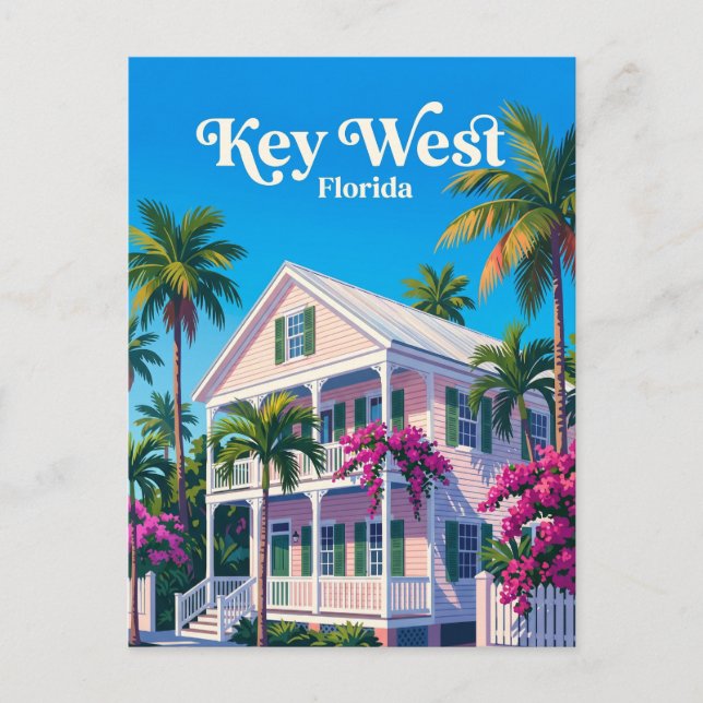 Postal Key West EE. UU. (Anverso)