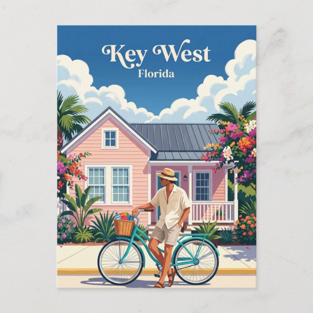 Postal Key West EE. UU. (Anverso)
