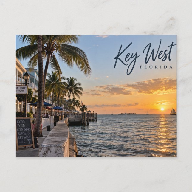 Postal Key West Florida (Anverso)