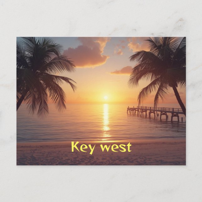 Postal Key west florida (Anverso)