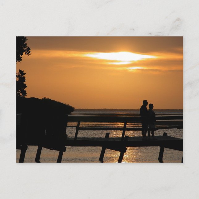 Postal Key West Florida Sunset (Anverso)