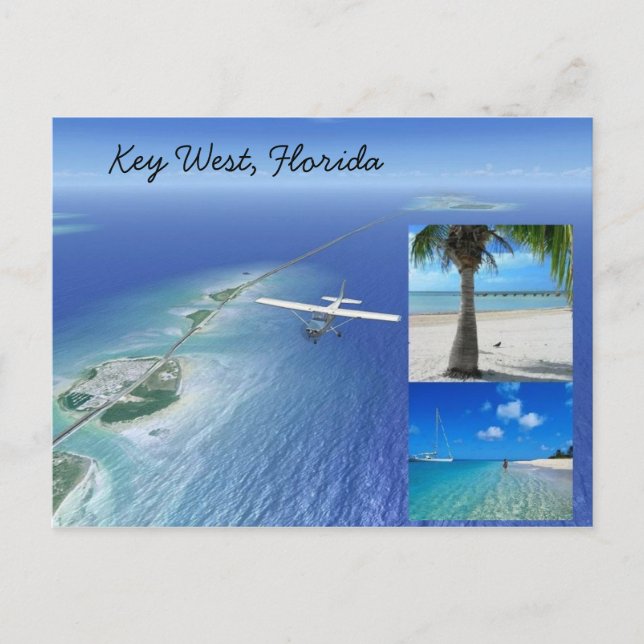 Postal Key West, la Florida (Anverso)