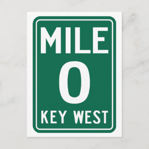 Postal Key West Milla 0, Florida EE. UU.