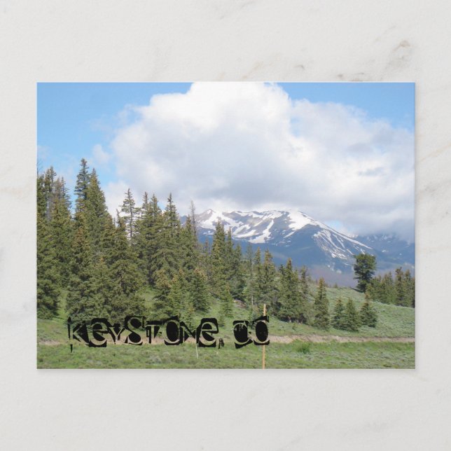 Postal Keystone, CO (Anverso)