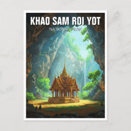 Postal Khao Sam Roi Yot Phraya Nakhon Cave Tailandia