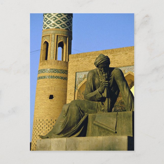 Postal Khiva, Uzbekistán (Anverso)